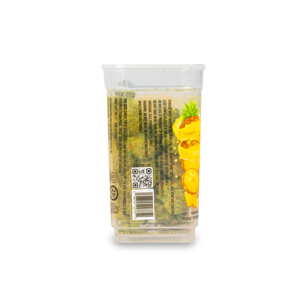 STAX THCA Flower 4.2g Pineapple Dog Shit