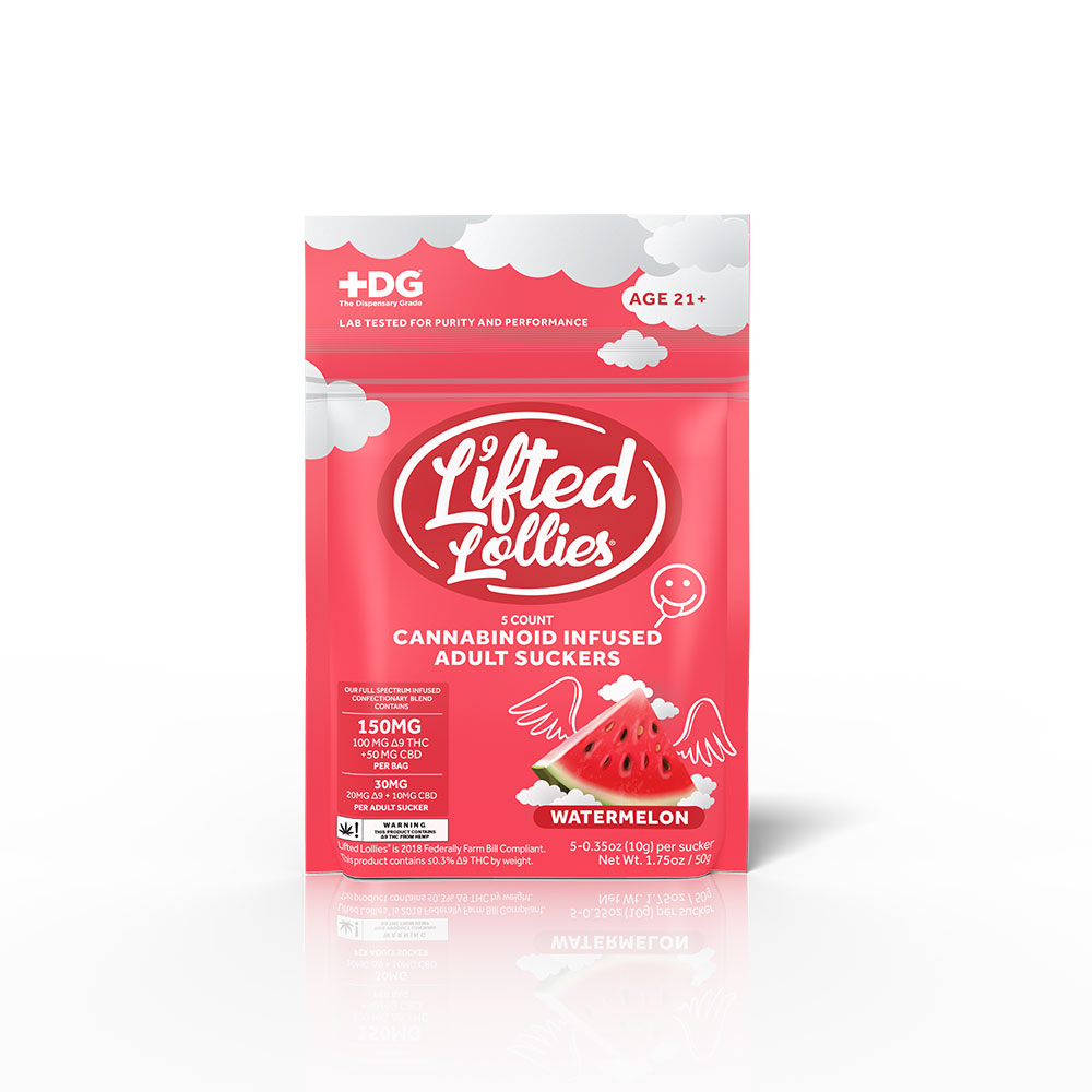 5ct Pack Watermelon - Lifted Lollies Pack