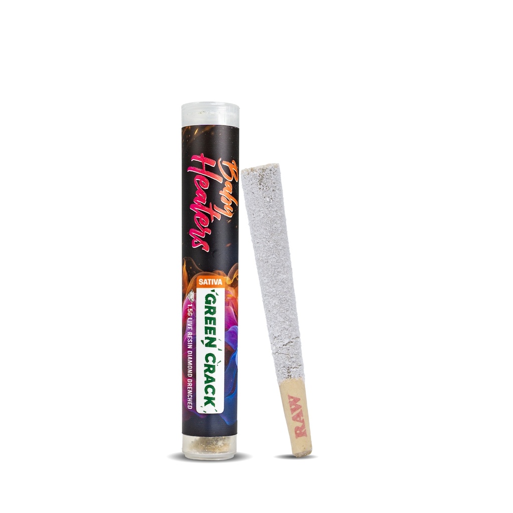 Green Crack - Baby Heaters Pre-Roll 1.5g/1Ct