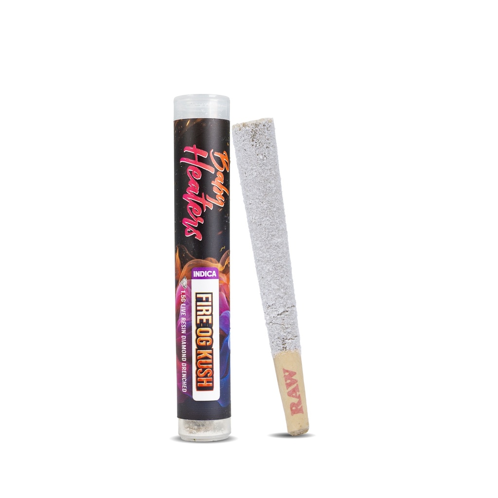 Fire OG Kush - Baby Heaters Pre-Roll 1.5g/1Ct