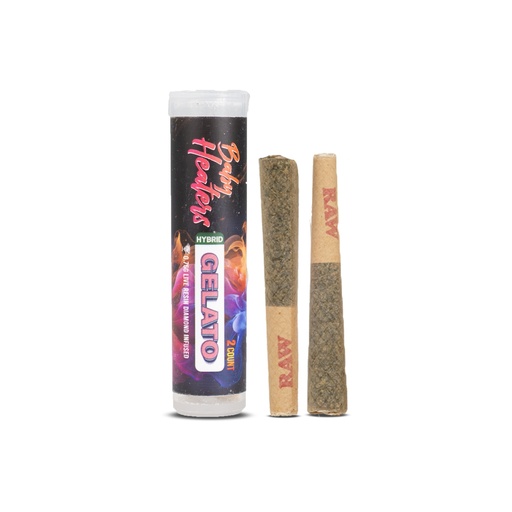 [00198715998726] Gelato - Baby Heaters Pre-Roll 0.75g/2Ct